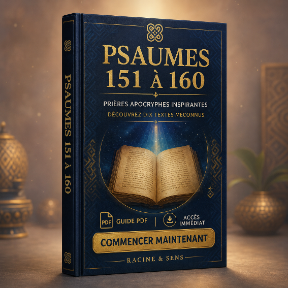 Couverture du grimoire PSAUMES 151-160